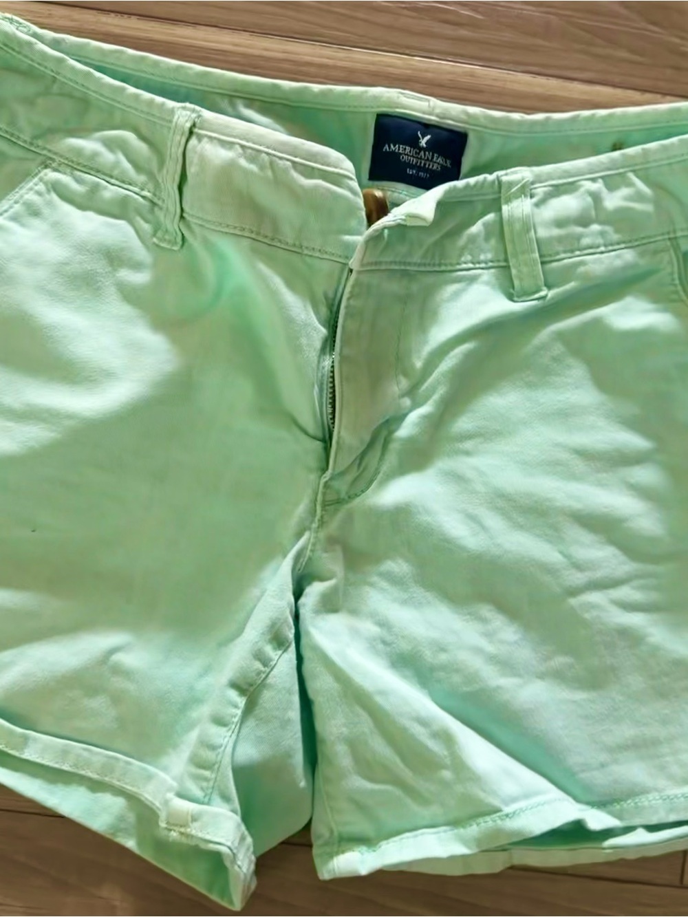 American Eagle Outfitters Mint Green Women's Shorts